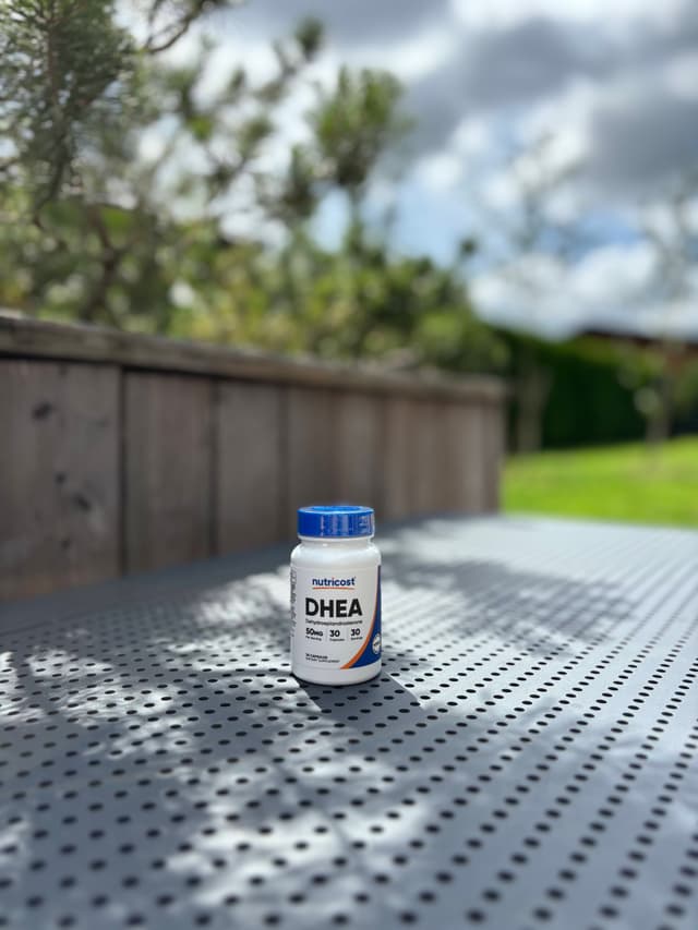 DHEA 50 mg (dehidroepiandrosteronas) "Nutricost" 