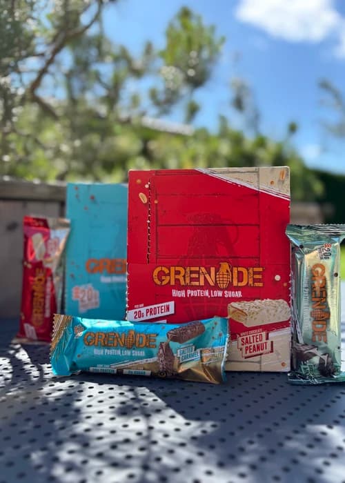 Baltyminiai batonėliai Grenade, 1 vnt.