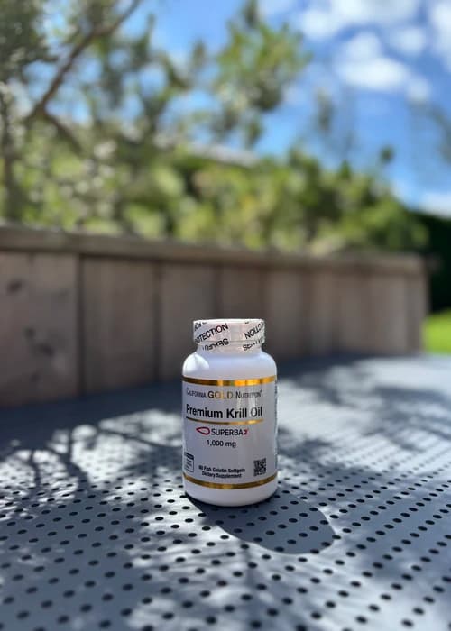 Krilių aliejaus Omega 3 r.r. California Gold Nutrition