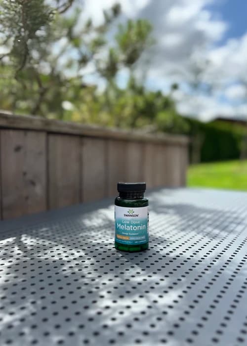 Melatoninas Swanson 1mg, 120 kaps.