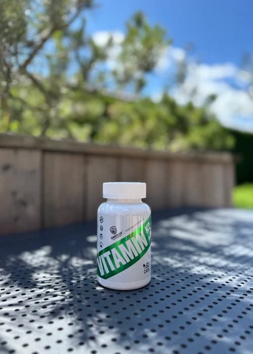 Vitaminas D3 ir K2 Swedish supplements, 60 kaps.