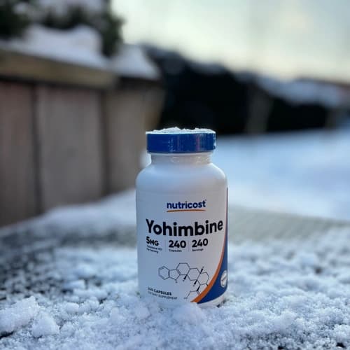 Yohimbine Johimbinas, Nutricost 5mg, 120 kaps.