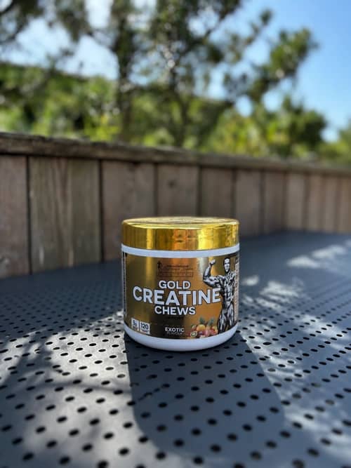 Kreatinas Gold Line Creatine Chews Kevin Levrone, 240 kaps.