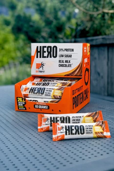 Proteino batonėlis Hero Extrifit, 1 vnt.