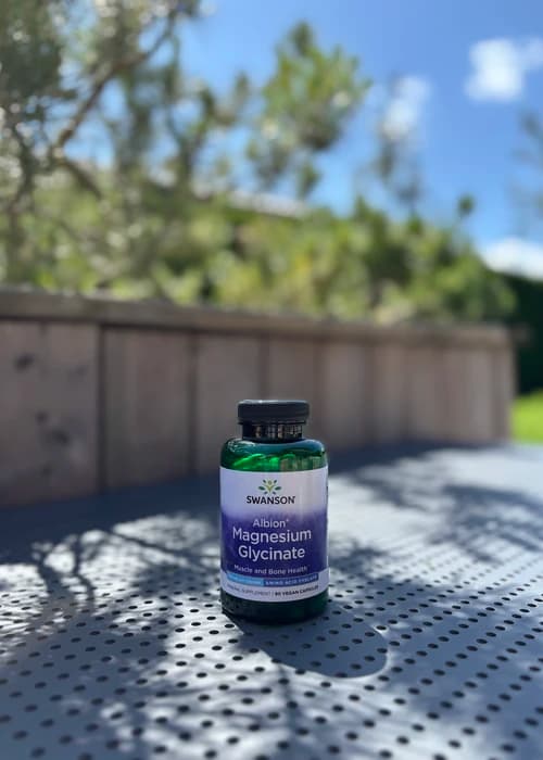 Magnio glicinatas Swanson, 90 kaps.